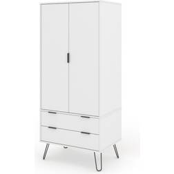 Core Products Augusta White 2 Door 2 Wardrobe