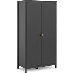 Furniture To Go Madrid Black Wardrobe 102.1x199cm