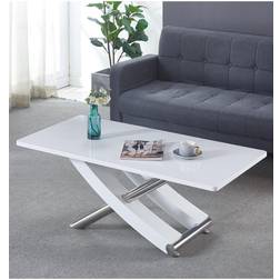 Modernique Carlo White Gloss Room Coffee Table