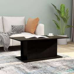vidaXL svart 102x55,5x40 spånskiva Soffbord