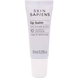 Skin Sapiens SAPIENS Nourish & Protect Lip Balm with Avocado Ecocert Cosmos, Unflavoured Lip