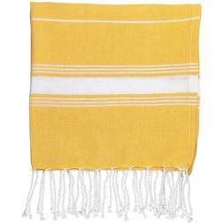 Nicola Spring Cotton Hand Gym Kitchen Hammam Guest Towel Yellow