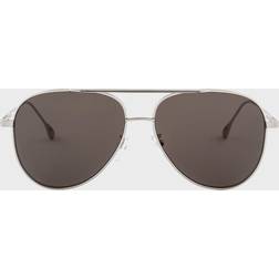 Paul Smith Aviator Silver Brown Gradient PSSN054