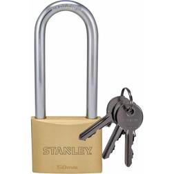 Stanley 81114 371 401 Cadenas 50 mm Avec Serrure À Clé