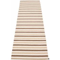 Pappelina Teo Tæppe Hvid, Brun, Beige cm