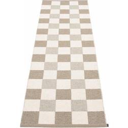 Pappelina Pix Rug Beige, Hvid