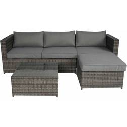 Charles Bentley Corner Sofa Garden Outdoor Lounge Set