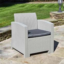 Trueshopping Rattan Effect Garden Armchair