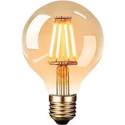 ExtraStar 6W LED G95 Ball Filament Light Bulb, 2200K, E27