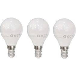 6W LED Ball Bulb E14 3000K Energy Saving White 3