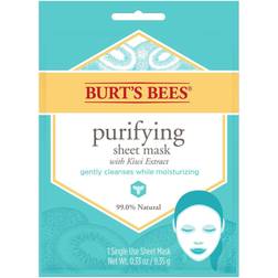 Burt's Bees Purifying -Face Mask Single Use Sheet Mask Count