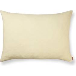 ferm LIVING Heavy Pudebetræk Komplet pyntepude Gul (60x40cm)