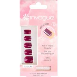 Invogue False Nails Square Medium Length