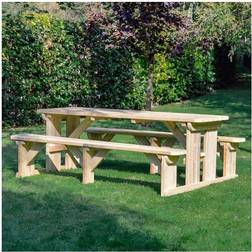 Rutland County Garden Furniture Tinwell 8ft Rounded