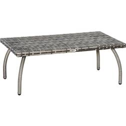 OutSunny Rattan Garden Set Top