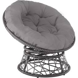 tectake Polyrattan havestol Gargano Havelænestol