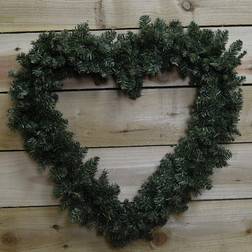 Samuel Alexander Samuel Alexander 50cm 55cm Luxury Heart Shaped Pine Christmas Decoration