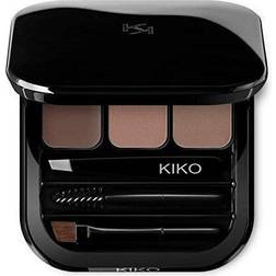 KIKO Milano Eyebrow Expert Sæt til Perfekte Øjenbryn Skygge 02 - Brown