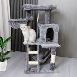 FoxHunter 39" Cat Tree Scratching Play CAT006