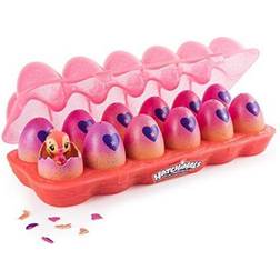 Hatchimals CollEGGtibles, Neon Nightglow 12 Pack Egg Carton with Season 4 CollEGGtibles, for Ages 5