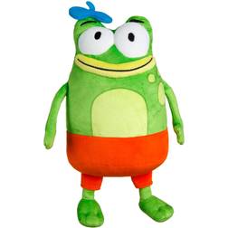 Lets Go Luna! Andy Hopper The Green Frog Plush Doll PBS Kids Cartoon Animated Figure Mighty Mojo