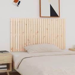 vidaXL De Cama De Pared Madera Maciza De Pino 166x3x90 cm - Marrón Cabecero