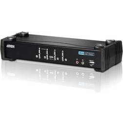 Aten CS1764A-AT-E KVM switch Black