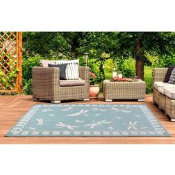 Lord of Rugs TEAL, 60x120cm 2x4' Terrace Dragonfly cm