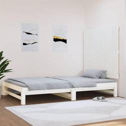 vidaXL Väggmonterad 108x3x90 Sänggavel