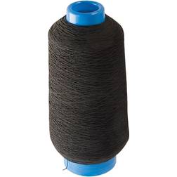 Creativ Company Thin, round elastic thread, black, 1500 m/ 1 roll