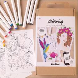 Starter Craft Kit Colouring, Drawing marker, 1 pack