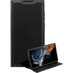 Vivanco Premium Custodia a libro Booklet Samsung Galaxy S23 Ultra Nero Funzione stand