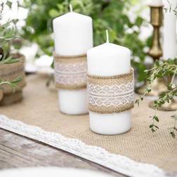 PartyDeco Juuttinauha Pitsillä 5cm x 5m