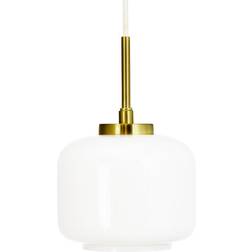 DYBERG LARSEN Arp Opal/Brass Pendant Lamp 15cm