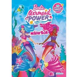 Kärnan Målarbok Barbie Mermaid Power