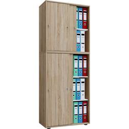 VCM Lona De Bureau Avec Portes HxLxp 1.780 x 700 x 400 mm 5 Compartiments Armoire