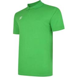 Umbro Boys Essential Polo Shirt (emerald/white)