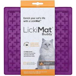 LickiMat Cat Buddy Purple 20X20