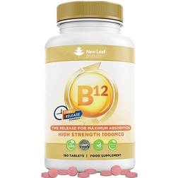 Leaf Products Vitamin B12 Tablets 1000Mcg