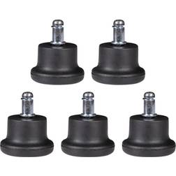 AMSTYLE Fødder Til Kontorstol 11 mm Sort