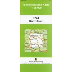 Topographische Karte Baden-Württemberg Künzelsau