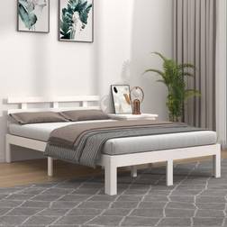 vidaXL 120x200 massivt fyrretræ Sengeramme