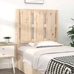 vidaXL brown, 80.5 Pine Bed Headboard