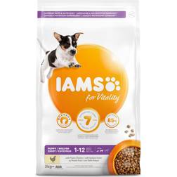 IAMS Junior Hundefutter Trocken mit Huhn 3 kg