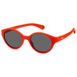 Polaroid PLD K007/S C9A/M9 Sunglasses - Red/Grey