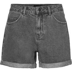 Vero Moda Lös Passform Shorts grey denim