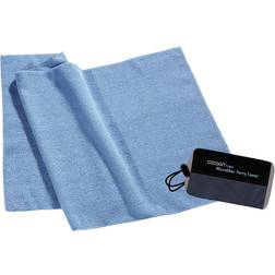 Cocoon Microfiber Terry Badezimmerhandtuch Blau