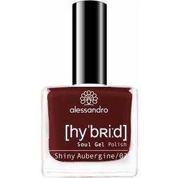 Alessandro Hybrid Soul Gel Polish #130 Shiny Aubergine 8ml