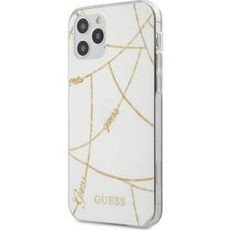 Guess Case (iPhone 12 Pro Max) Smartphone Hülle, Weiss