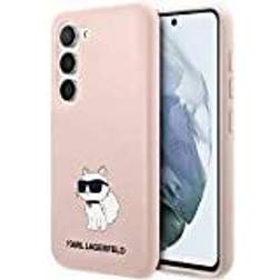 Karl Lagerfeld Pink Silicone Choupette Galaxy S23+